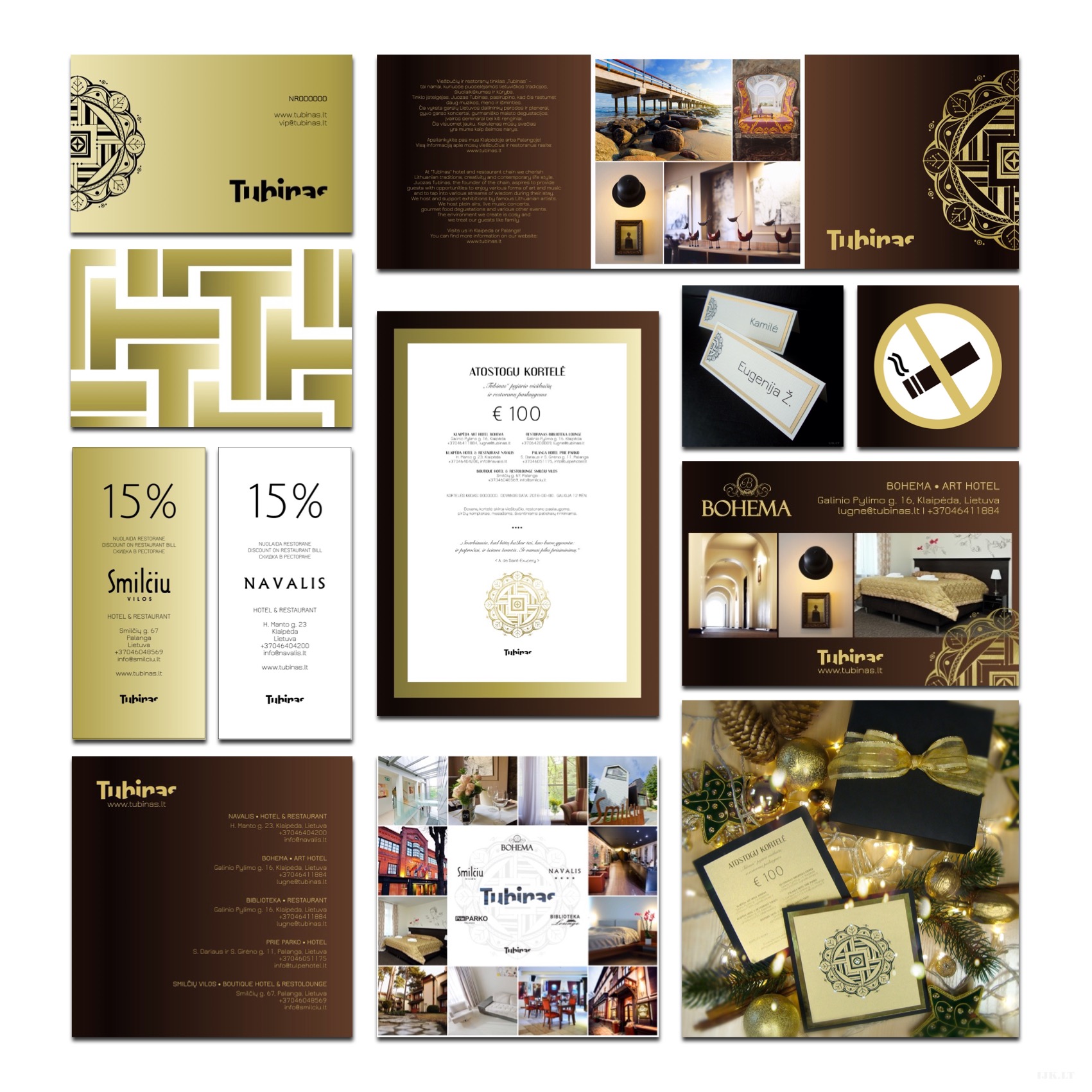 Hotel branding, identity