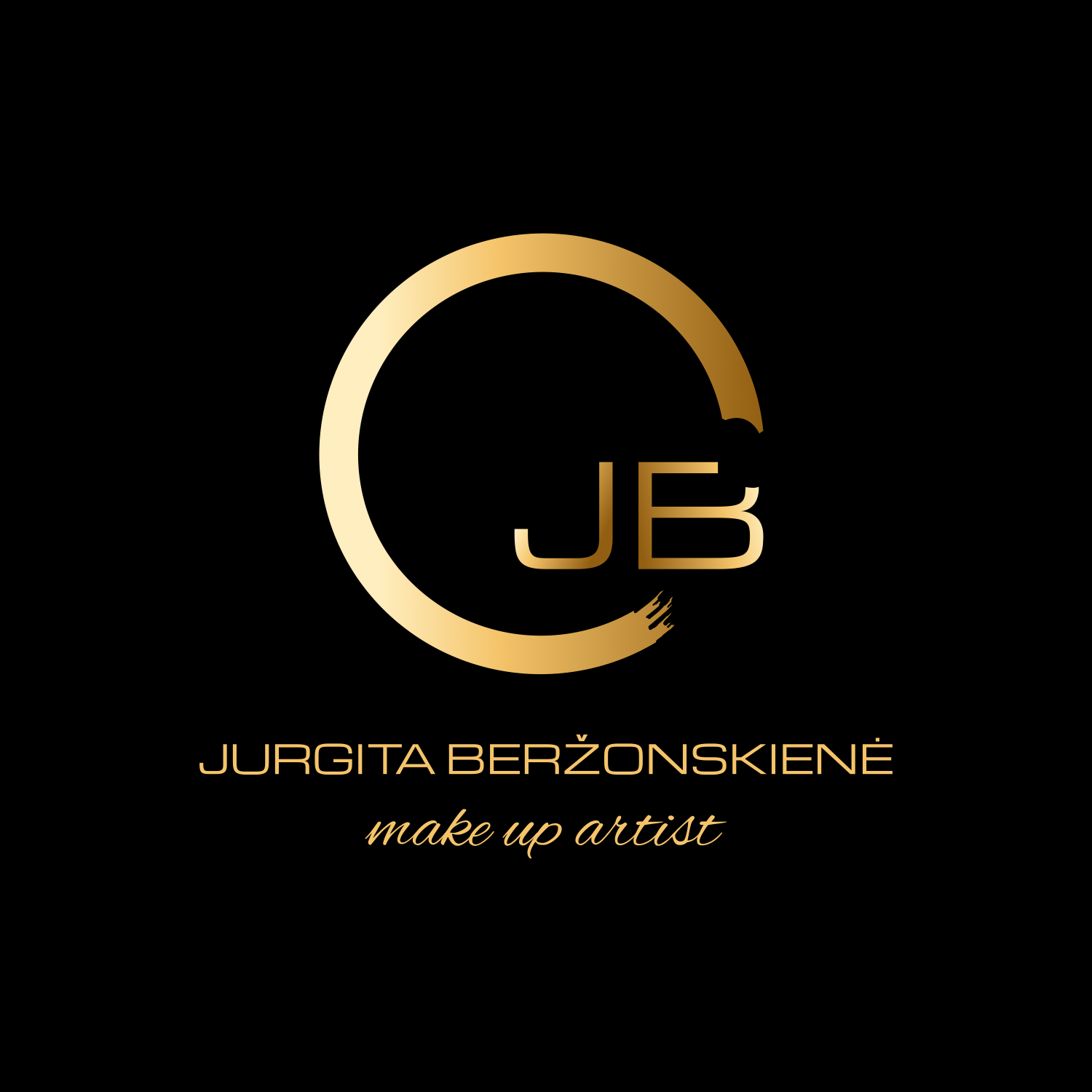 Design logo artystki makiażu