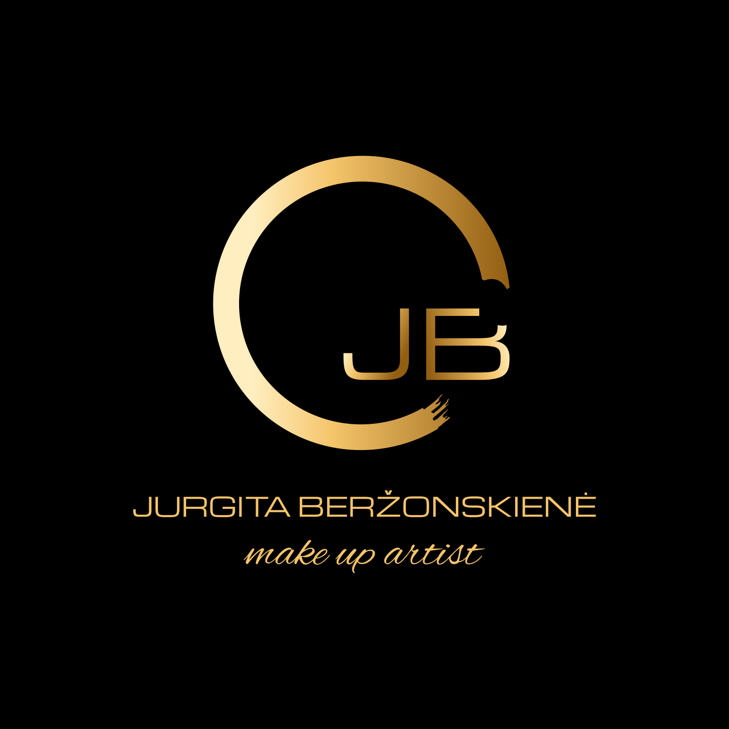 Logotipų kūrimas, logotipo dizainas verslui, makiažo, make up artist, vizažistė