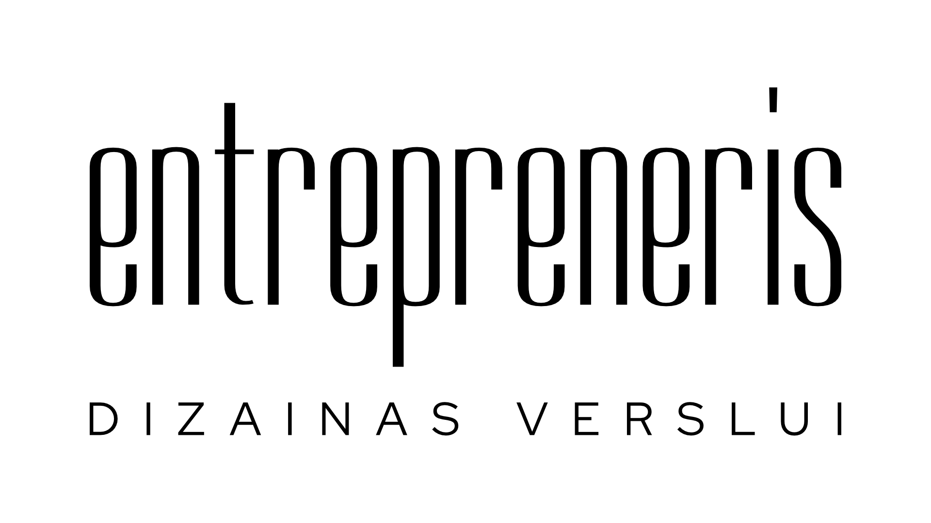 ENTREPRENERIS, dizainas verslui